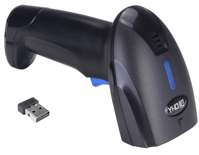 SUNTEK 2D Bluetooth+Wireless Barcode Scanner (ST1100DB) Blue