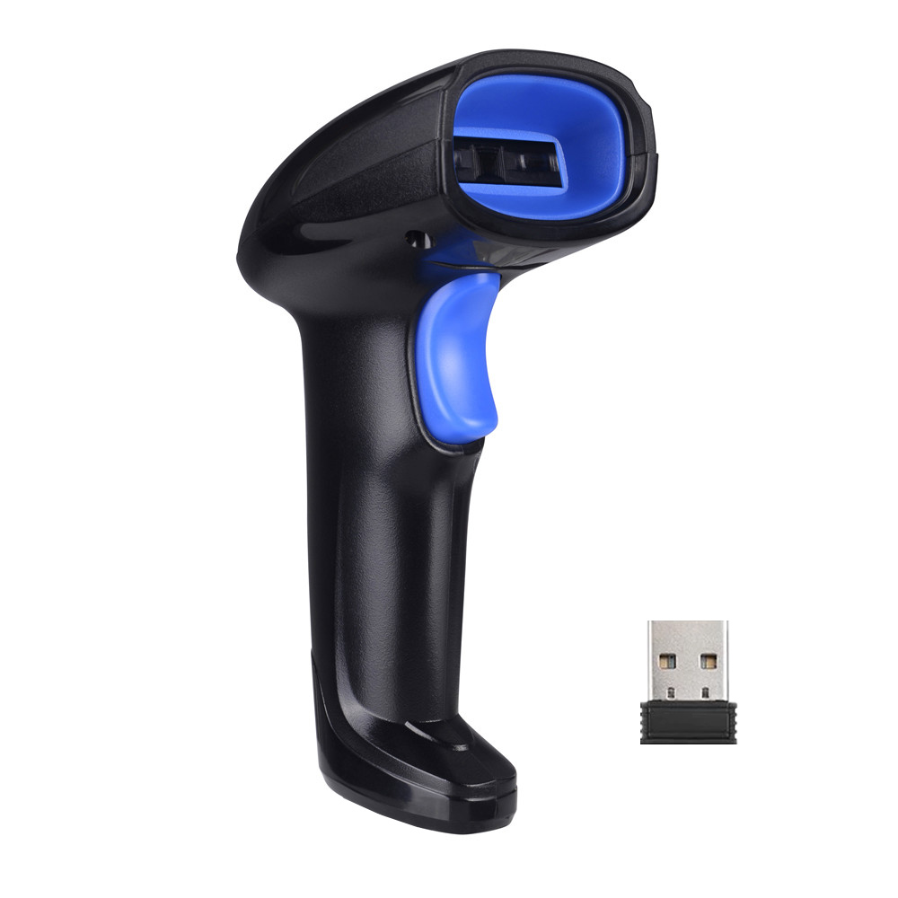 Комплект Xprinter XP-460B (USB, Bluetooth) Белый + SUNTEK 2D Wireless Barcode Scanner (ST1100DW) Blue