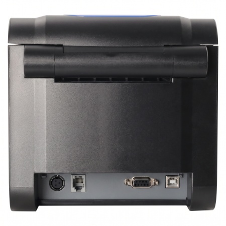 Комплект Xprinter XP-370B (USB) Черный + SUNTEK 2D Wired Barcode Scanner (ST1100D) Blue
