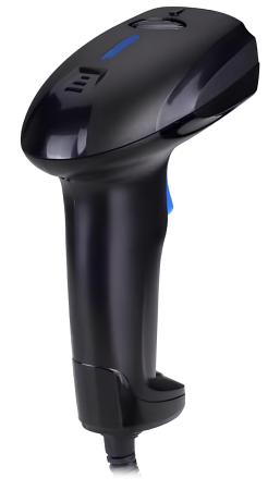 Комплект Xprinter XP-370B (USB) Черный + SUNTEK 2D Wired Barcode Scanner (ST1100D) Blue